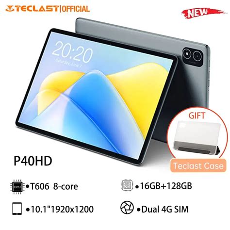 Teclast P40HD 2024 10 1 인치 태블릿 안드로이드 13 16GB RAM 128GB ROM Unisoc