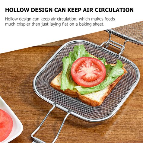 Sandwich Grill Roasting Clip Barbeque Accessories Toasters Bread