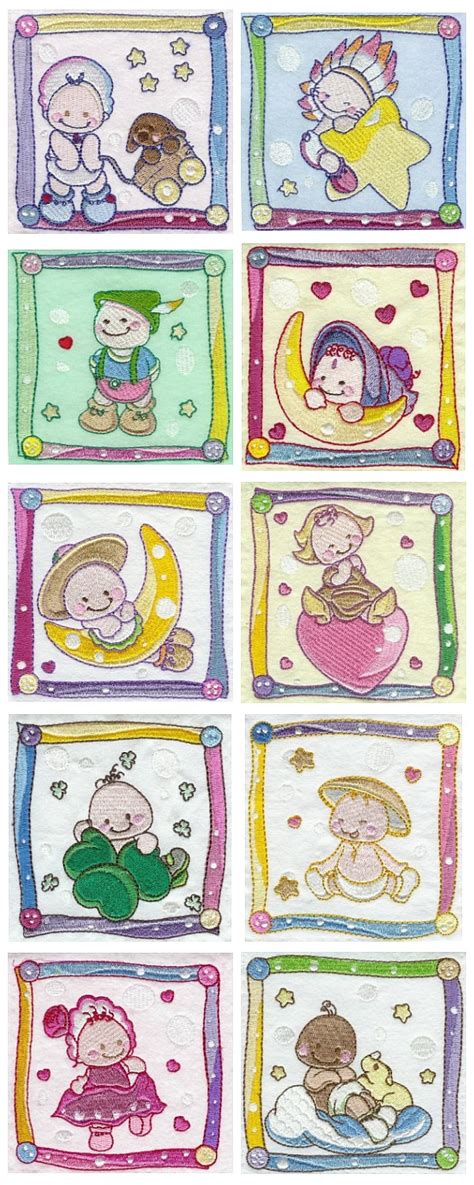 Baby Embroidery Kit Quilt Embroidery And Origami