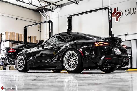 Toyota Supra Gr Black Bbs Lm Wheel Front