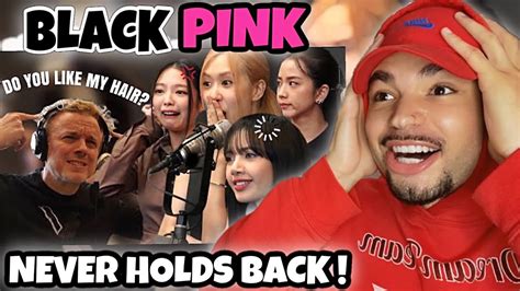 DrizzyTayy REACTS To BLACKPINK Being A Mess In This Interview YouTube