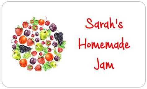 The Little Label Company Personalised Jam, Marmalade & Jelly Labels