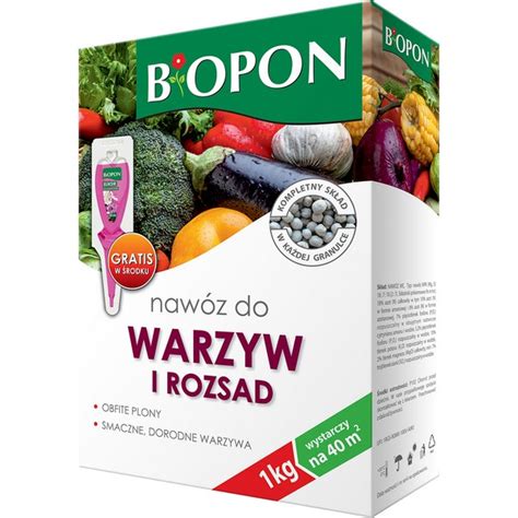 Naw Z Granulowany Do Warzyw I Rozsad Biopon Wokas Sklep Ogrodniczy