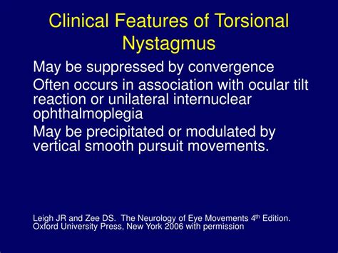 PPT - Upbeat Nystagmus PowerPoint Presentation - ID:397256