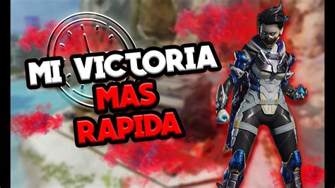 La Partida Mas Rapida Que He Tenido En Apexlegends Youtube