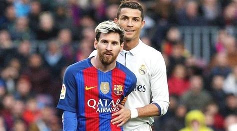 Incredible Video Of Cristiano Ronaldo And Lionel Messi Celebrating