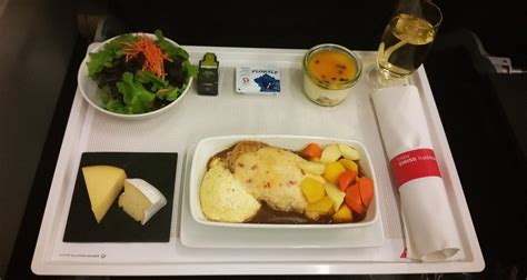 Swiss Airlines Inflight Meal Review