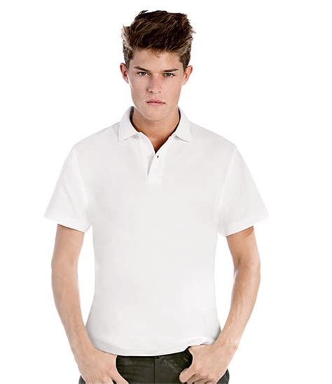 B C Id Cotton Pique Polo Shirt Printed Polo Shirts