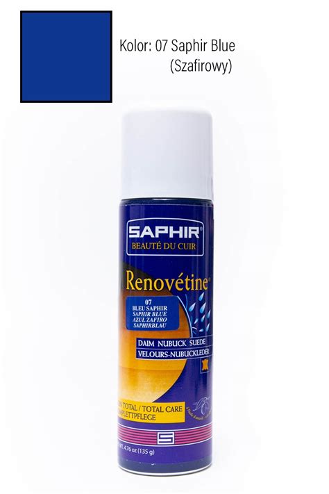 SAPHIR RENOVATOR 200ml FARBA LAKIER ZAMSZU NUBUKU 12587685500 Allegro Pl