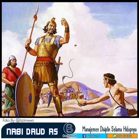 disiplin daud  diuji allah swt sebagai panutan umat beritaku