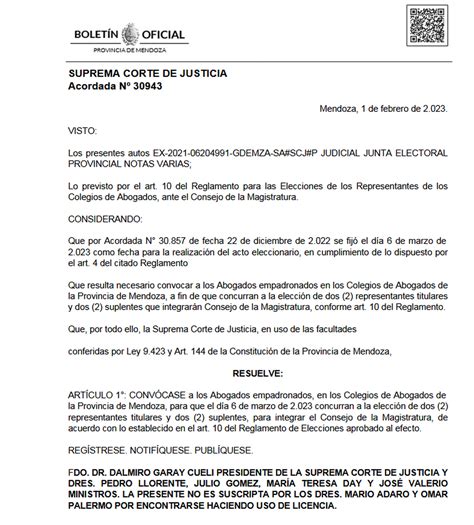 La Suprema Corte Llam A Elegir Abogados Para Integrar El Consejo De