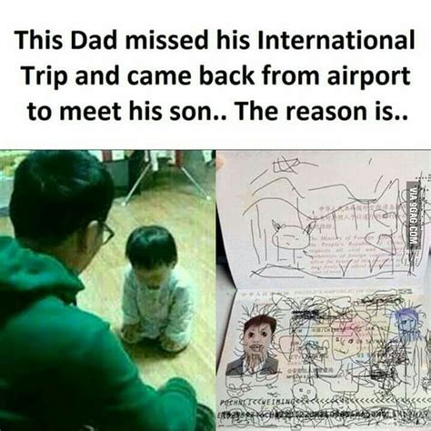 There Was Sum Ting Wong With His Passport 9gag