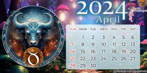 April 2024 Taurus Horoscope Free Monthly Horoscope For April 2024 And