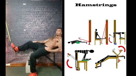 Resistance Bands Seated Hamstring Youtube