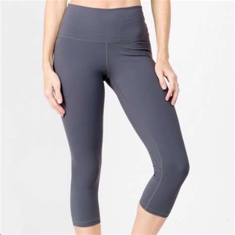 Yelete Pants And Jumpsuits Yelete Active Nwt Charcoal Gray Leggings