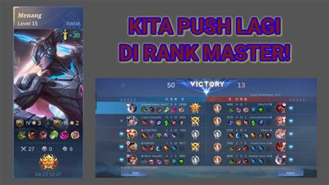 Kita Push Rank Lagi Menuju Grand Master Gaes Youtube