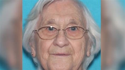 Update 92 Year Old Woman Has Been Located Safely