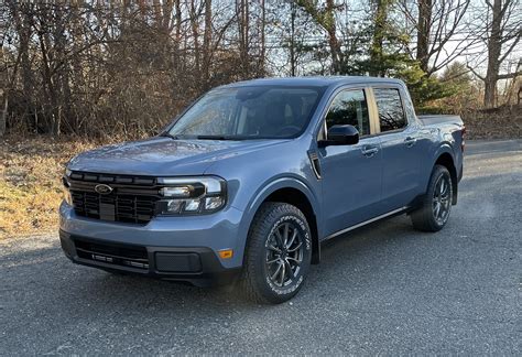 My Azure Gray 2024 Maverick Lariat With Upgraded Tires And Wheels