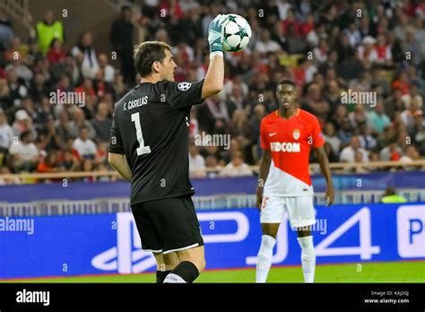 Monaco France 26th Sep 2017 Iker Casillas L FC Porto During The