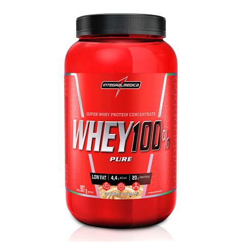 Whey Protein Integral Médica 100 Pure Cookies And Cream 907g