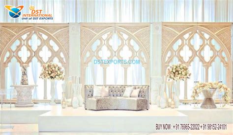 Nigerian Wedding Grand Stage Backdrop Frames Dst International