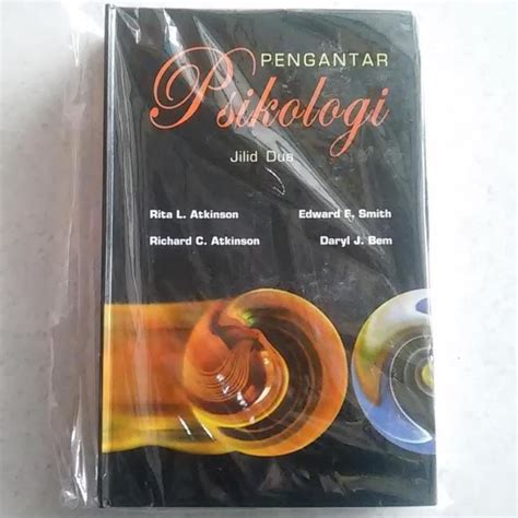 Buku Pengantar Psikologi Jilid Kedua Hard Cover Rita L Atkinson