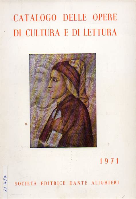 Catalogo Delle Opere Di Cultura E Di Lettura Von Societa Editrice