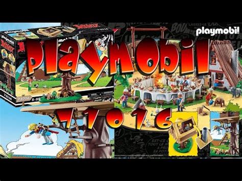 Playmobil Ast Rix La Hutte D Assurancetourix Youtube