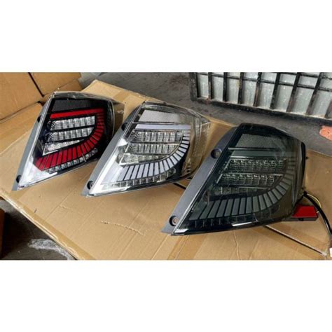 Perodua Bezza Led Light Bar Dynamic Tail Lamp Lampu Belakang Dragon