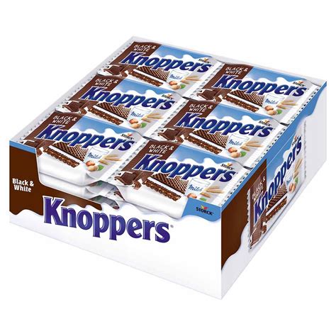 Knoppers Wafle Z Kremem Black White 24 Szt X 25g 13795490140 Allegro Pl