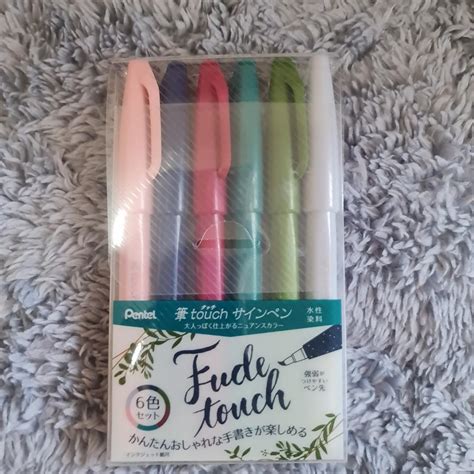 PENTEL FUDE TOUCH SET Hobbies Toys Stationary Craft Craft