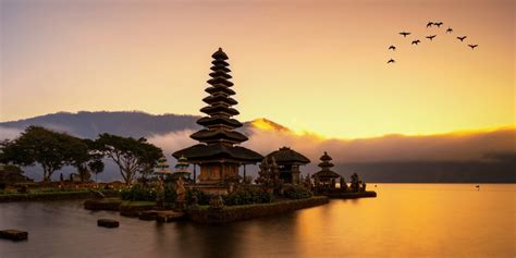 Pura Ulun Danu Beratan Bali Menuju Celukan Bawang Wallpaper Nature