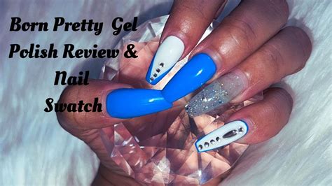 Born Pretty Ml Gel Nail Polish Silky White Series Acrylic Nails