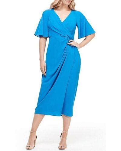 Faux Wrap Dresses For Women Up To 77 Off Lyst