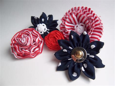 Fabric Flower Brooches1 4000×3000 Pixels Fabric Flower Brooch