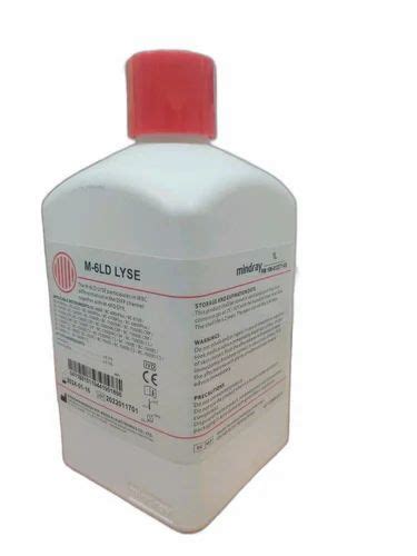 Liquid Mindray M 6LD Lyse Hematology Reagent Packaging Type Bottle At