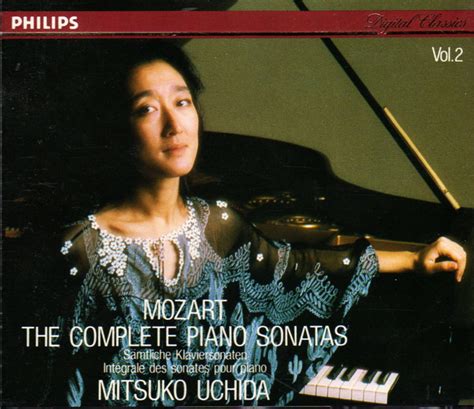 The Complete Piano Sonatas Vol 2 By Wolfgang Amadeus Mozart Mitsuko