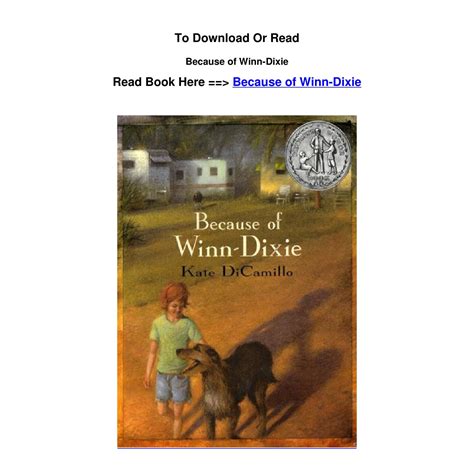 download EPub Because of Winn Dixie BY Kate DiCamillo.pdf | DocDroid