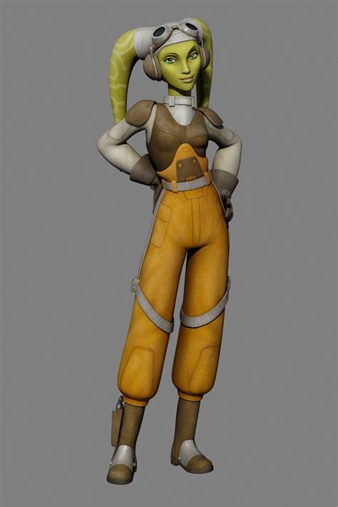 Hera from Star Wars Rebels Nice to see a female character get a leading ...