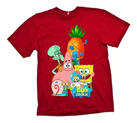 Polera Bob Esponja Cuotas Sin Inter S