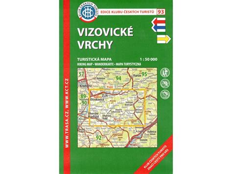 Kct 93 VizovickÉ Vrchy Gps And Mapové Centrum