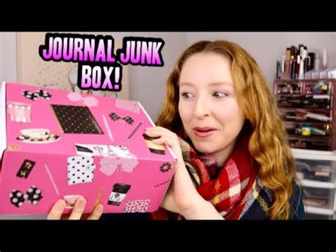 JOURNAL JUNK BOX SUBSCRIPTION UNBOXING | Office Supplies, Stationery ...