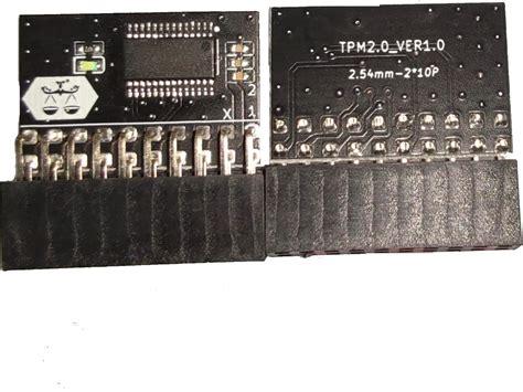 Nuhfufa Tpm Module Lpc Pin Ga Pin Tpm Compatible With Win