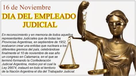 16 de Noviembre se celebra el día del Trabajador Judicial TU RADIO