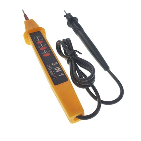 Тестер 3 в 1, за проверка на AC и DC напрежение, 110V - 380V, дължина ...