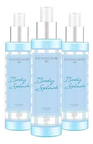 Kit Col Nia Body Splash Giovanna Baby Blue Unissex Ml