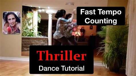 Michael Jackson Thriller Dance Tutorial 4 5 With Counting To Fast