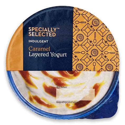 Specially Selected Caramel Layered Yogurt G Aldi