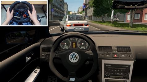 Volkswagen Golf R32 City Car Driving Logitech G29 Gameplay YouTube