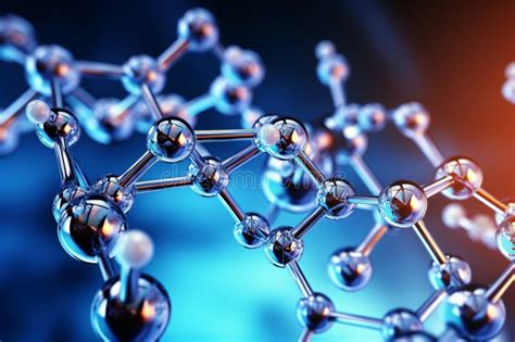 Fondo De Estructura Molecular Científica Con Concepto Médico De